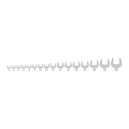 Tekton 1/2 in. Drive 16 pcs, Chrome WCF90502